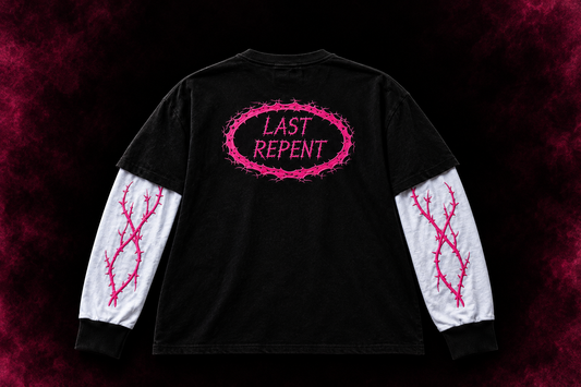 "FINAL REPENT" layered tee